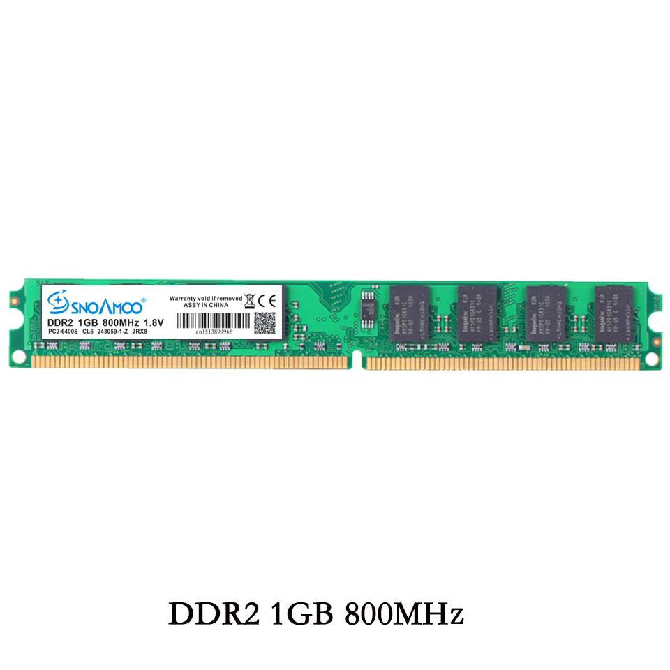SNOAMOO كمبيوتر مكتبي RAMs DDR - مراجعة Ddr2 Ram وسعره