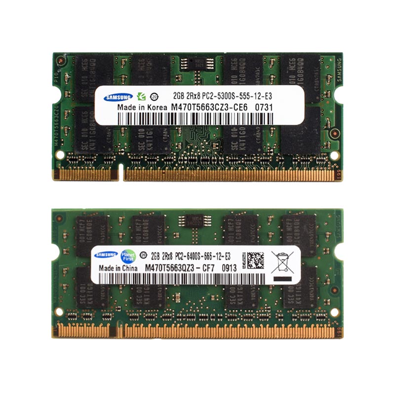 وحدة ذاكرة الكمبيوتر المحمول م - مراجعة Ddr2 Ram وسعره