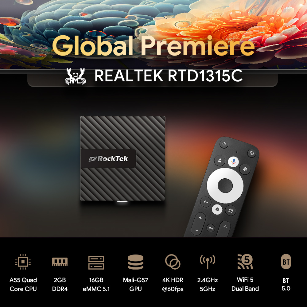 دونجل تلفزيون RockTek GB1 معتم - مراجعة Ddr4 16Gb وسعره