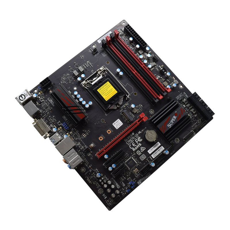 لوحة أم Supermicro C7H270-CG-M - مراجعة Ddr4 2400Mhz وسعره